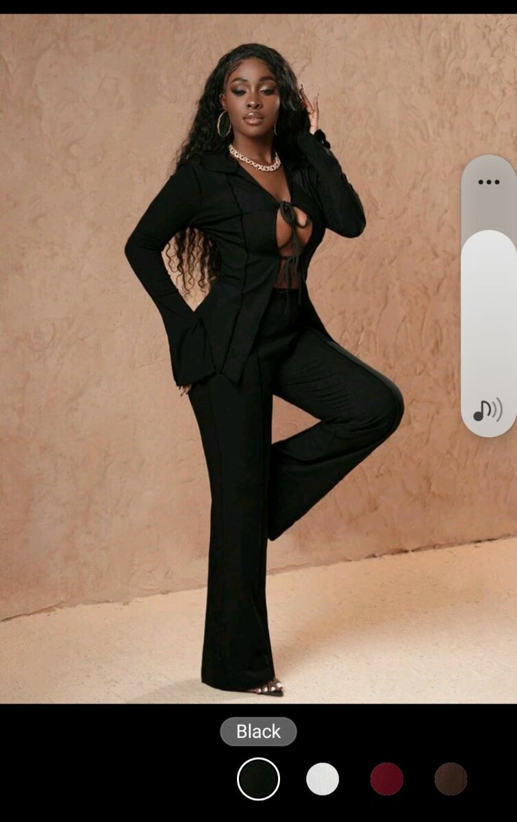 Ensemble Pantalon Évasé Chic