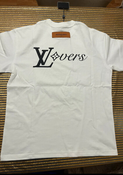 T-shirt blanc Louis Vuitton
