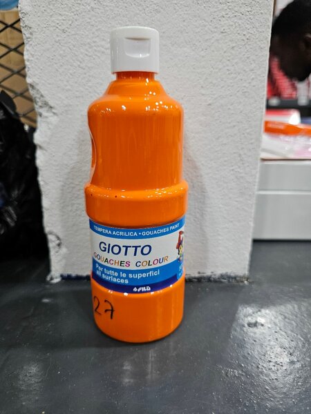 Peinture Gouache Giotto Orange
