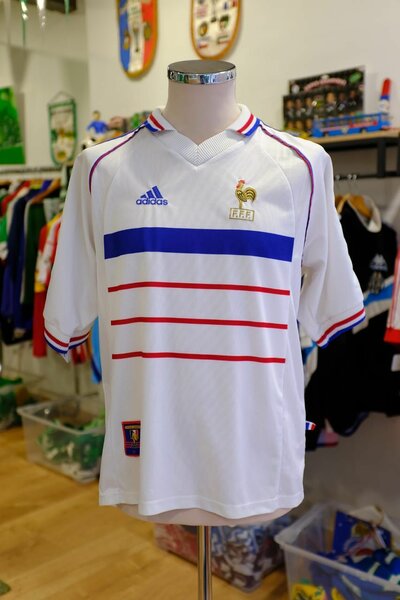Maillot Rugby France Adidas Blanc