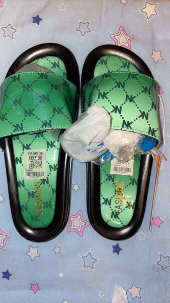 Sandales Vertes Unisexes Mode