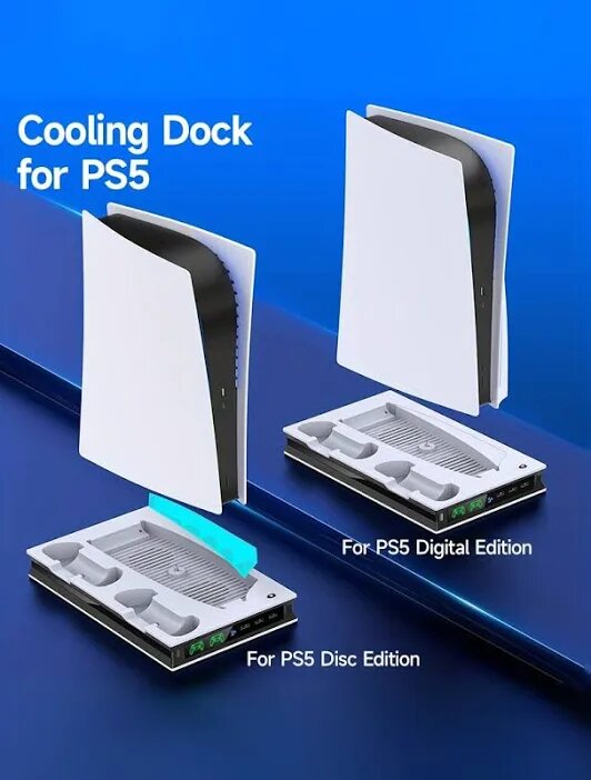 Station de Refroidissement pour Manette PS5 avec Recharge