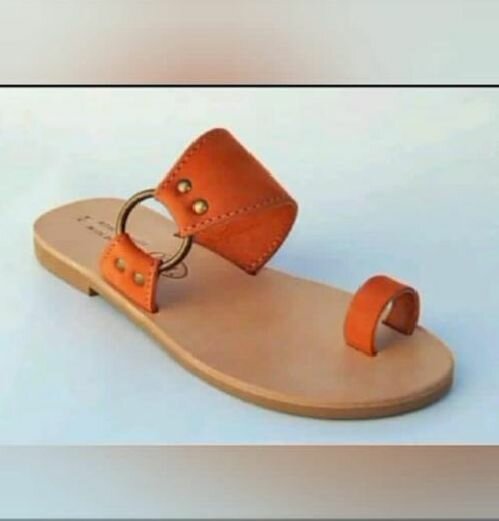 Quality leather slippers