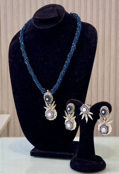 Ladies wedding set Necklace earrings and ring