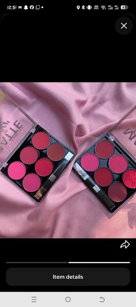 Matte Blusher Palette Set