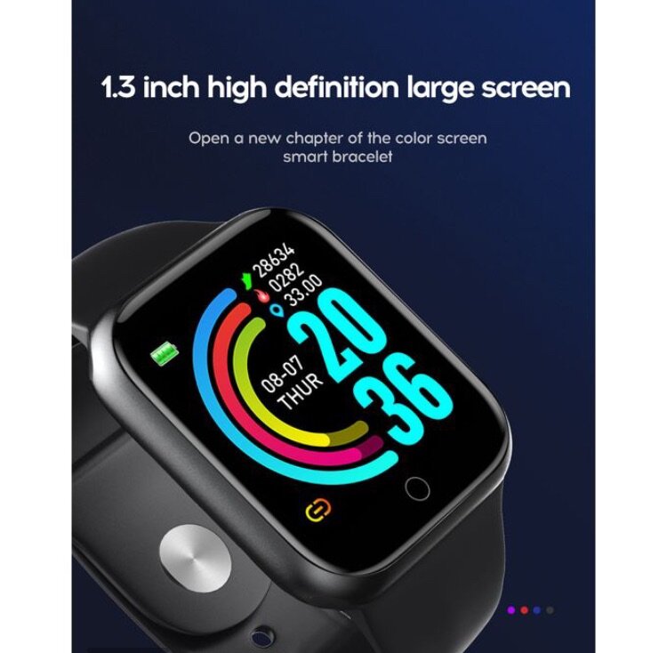 Smart Watch D20S Black