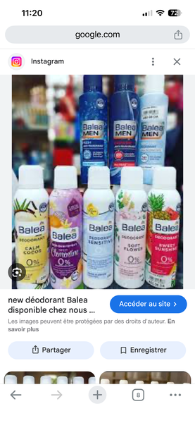 Déodorant Balea Mixte