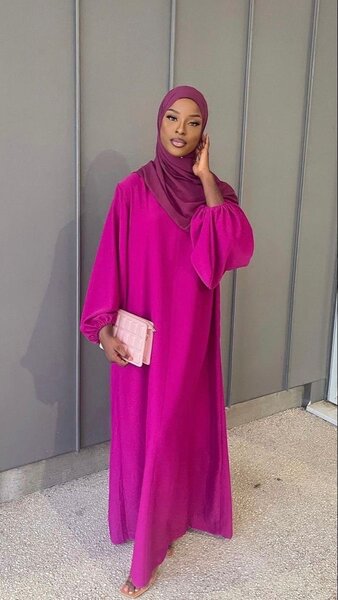 Robe Abaya Élégante Femme