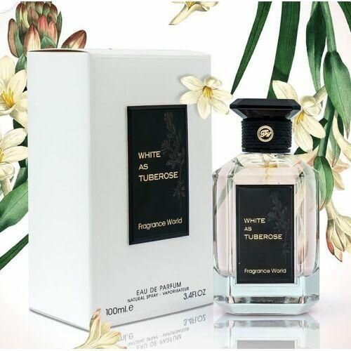 Fragrance World White As Tuberose Eau De Parfum Intense Femme 100ml Teneur 48h