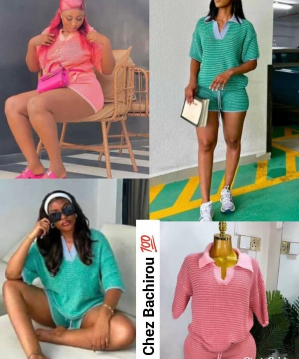 Ensemble short femme chic