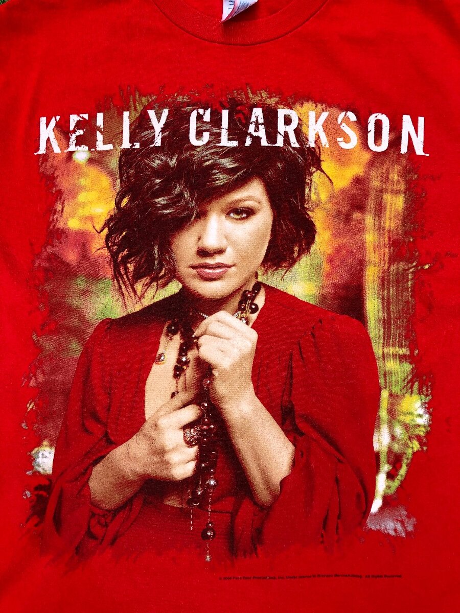 Kelly Clarkson My December Tour merch