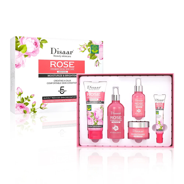 Ensemble de soins à la rose