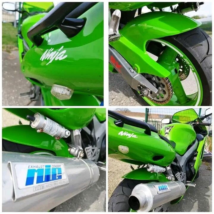Moto Kawasaki Ninja ZX-9R