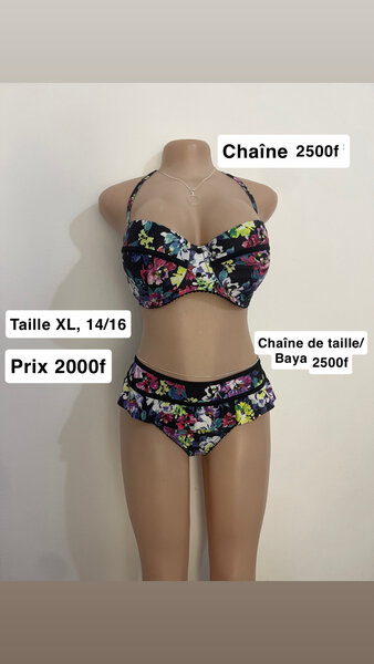 Floral Bikini Set XL