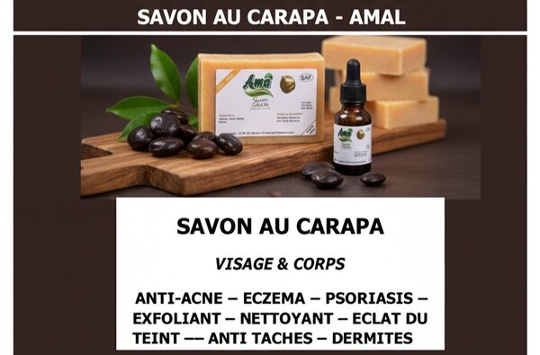 Savon Visage et Corps Carapa