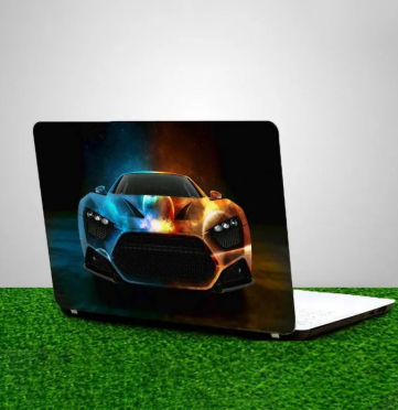 Car Laptop Back Skin -Laptop Back Skin-Laptop Skin Vinyl Sticker Decal, 13 13.3 14.6 15 15.4 15.6 inch Laptop Skin Sticker Cover For All Laptops