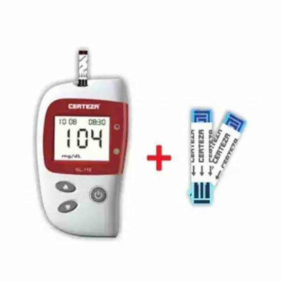 CERTEZA GL 110 GLUCOMETER WITH 10 STRIPS