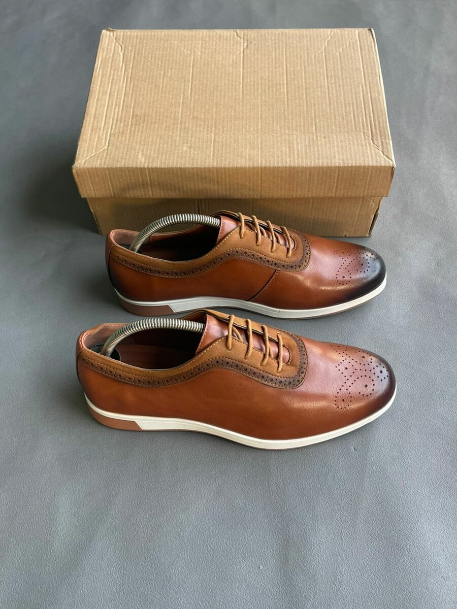 Chaussures Derby en cuir élégantes