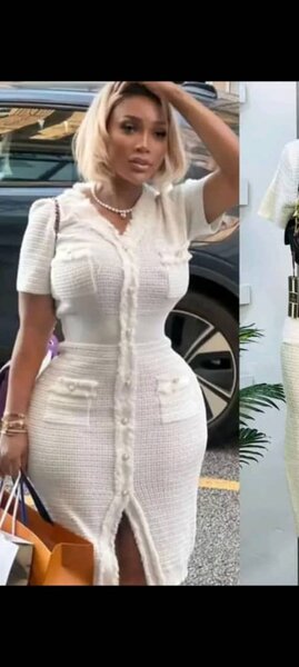 Robe en tweed élégante