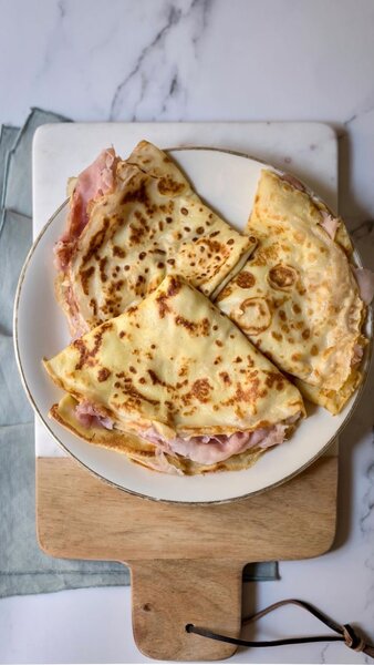 Délicieuses crêpes gourmandes