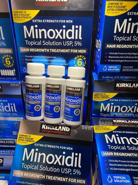Kirkland Signature Minoxidil For Beard Growth x 6Pcs