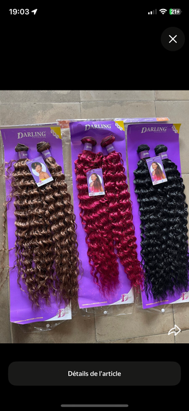 Extensions cheveux bouclés Darling