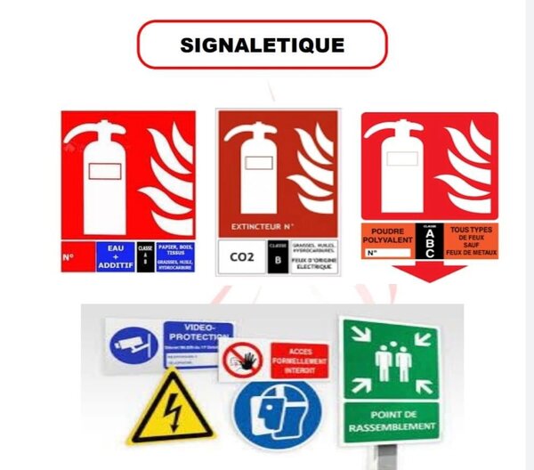 Extincteur à poudre ABC 6 kg