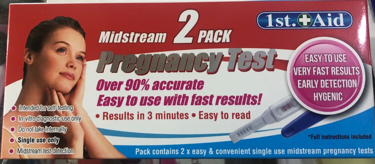 PREGNANCY TEST 2 in 1 Pack