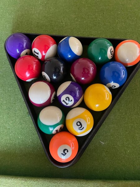 Indoor snooker table with all accessories