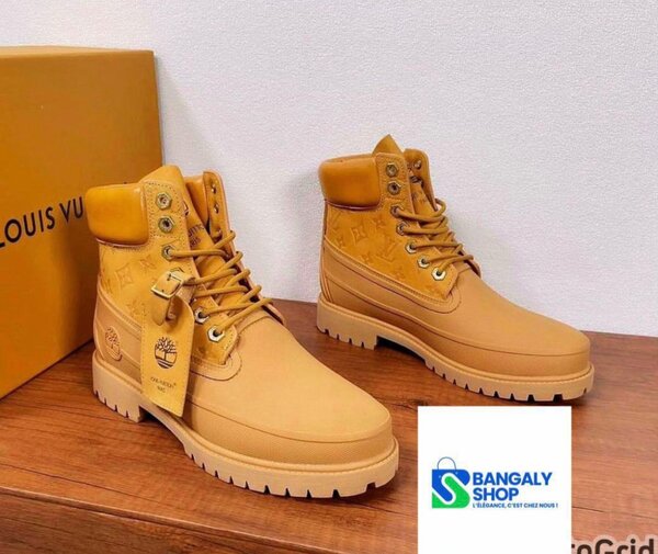 Bottines Timberland hommes robustes