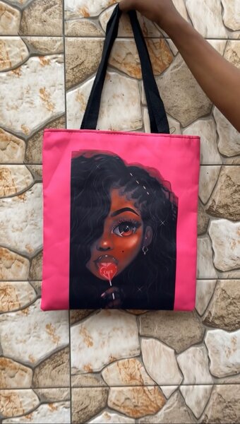 Tote Bag Imprimé Pop Art