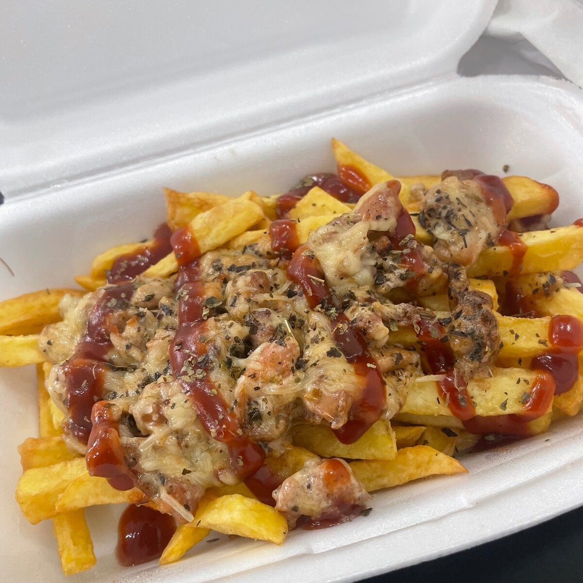 Small Cheesy Meat Fries