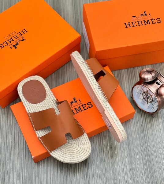 Sandales Hermès en cuir