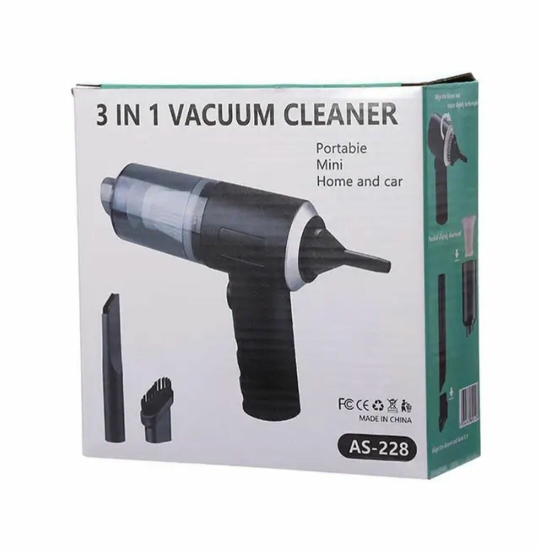 Mini aspirateur 3 en 1 électrique