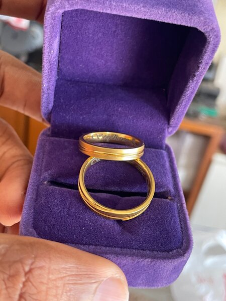 Les alliances plaqué