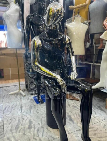 Men sitting Mannequins Available