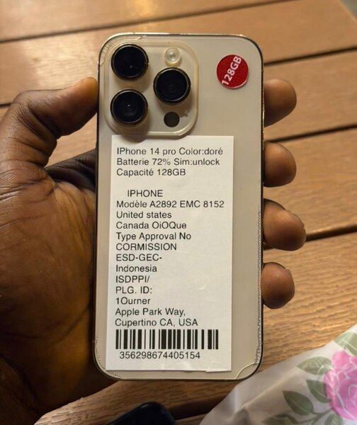 iPhone 14 Pro 128Go Débloqué