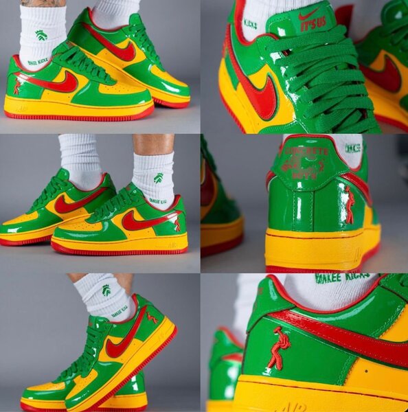 Chaussures de sport colorées