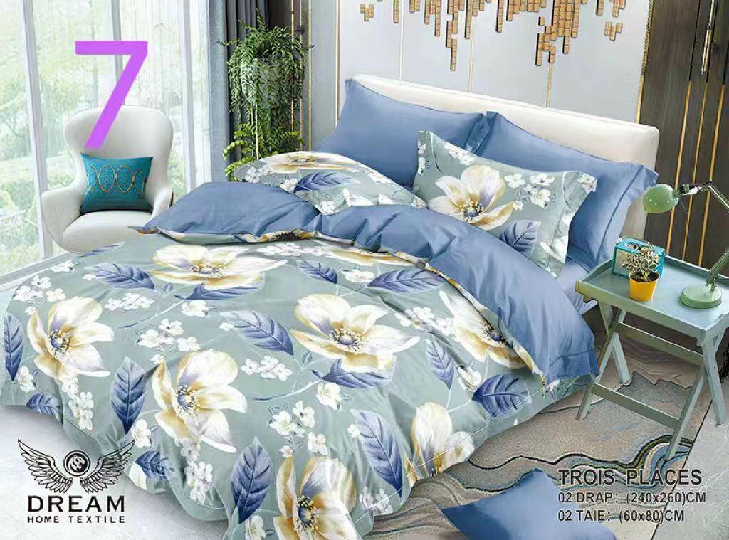 Drap de lit Fleurie 240x260