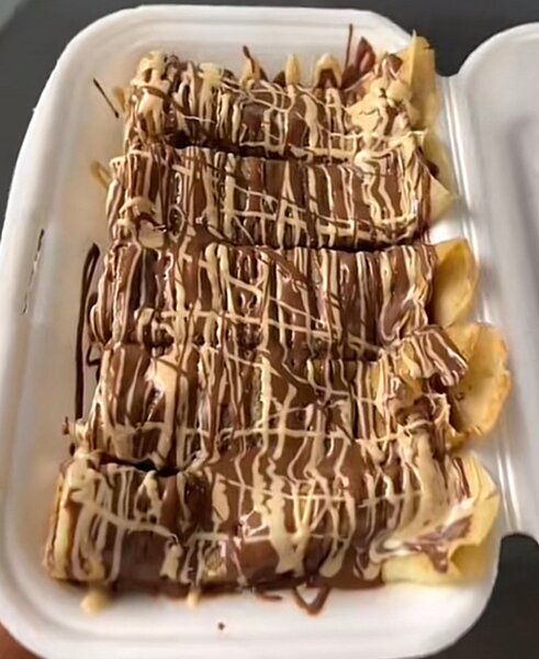 Crêpes au nutella