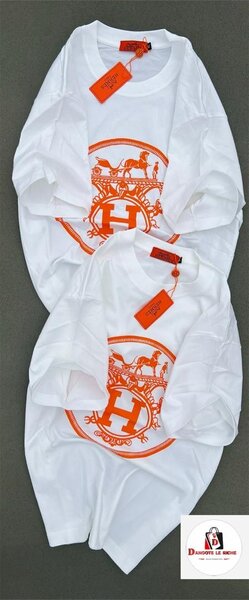 T-shirt blanc imprimé tendance