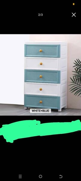 Commode en plastique moderne