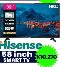 Smart TV Hisense 58"