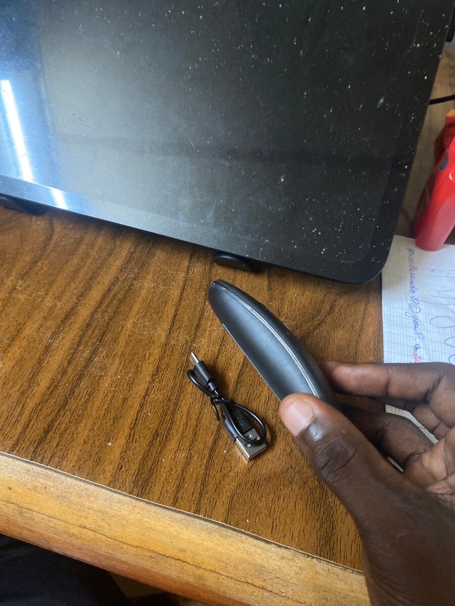 Souris sans fil USB rechargeable