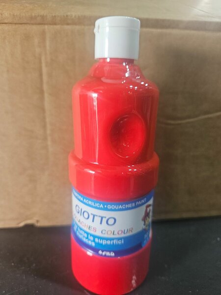 Peinture Gouache Rouge Giotto