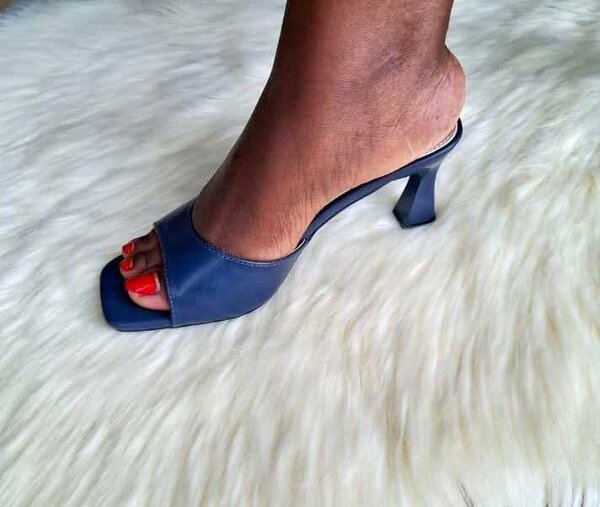 Mules à talons élégants