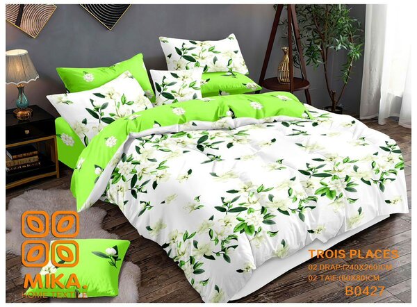 Draps de lits 3 places 240x260cm