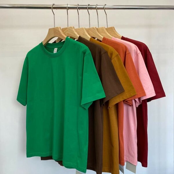 Lot de T-shirts colorés 100% coton
