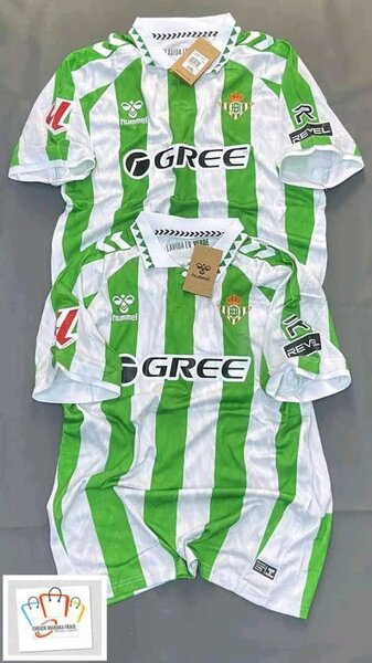 Maillot Football Vert Blanc Homme