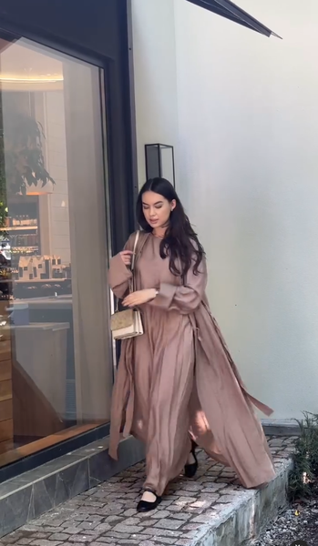 Женская платье,абая и шарф